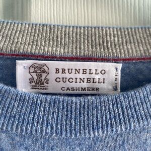 ✨Flash Sale!✨ 100% cashmere Brunello Cucinelli unisex sweater